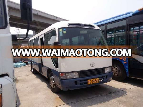 100% original Japan used Toyota coaster mini bus for sale