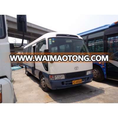 100% original Japan used Toyota coaster mini bus for sale